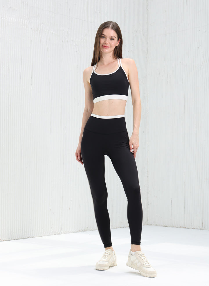 Elevated Colour Block Seamless Leggings